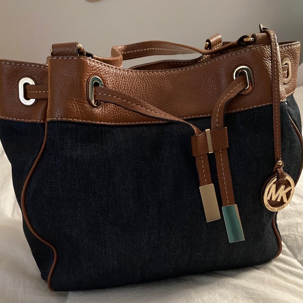 MK Denim Bag